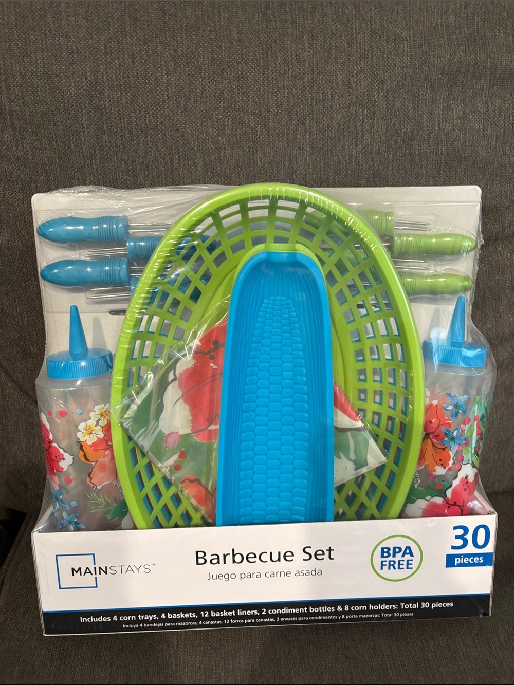 30 piece barbecue set